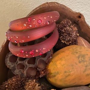 3 fun bracelets. Similar to Alexis Bittar or Swarovski